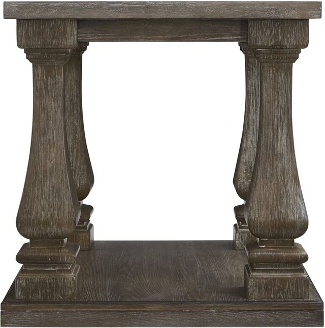 Signature Design by Ashley® Johnelle Weathered Gray End Table-2