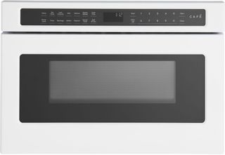 GE Cafe™ 1.2 Cu.Ft. Matte White Built In Microwave Drawer