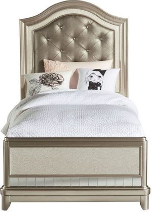 Samuel Lawrence Furniture Diva Twin Upholstered Youth Bed
