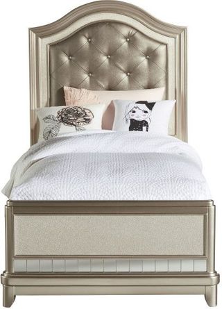 Samuel Lawrence Furniture Lil Diva Twin Upholstered Youth Bed