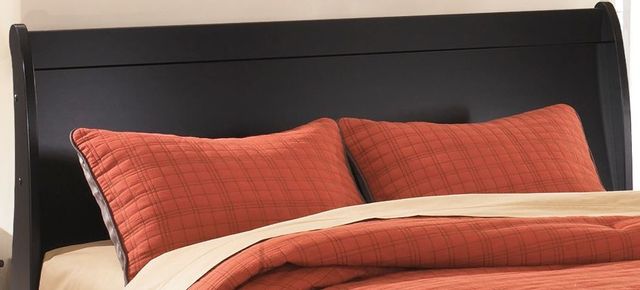 Tête de lit traîneau grand grand Huey Vineyard, noir, Signature Design by Ashley®