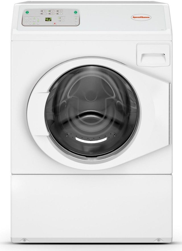 Speed Queen® Commercial 26.88" White Front Load Washer