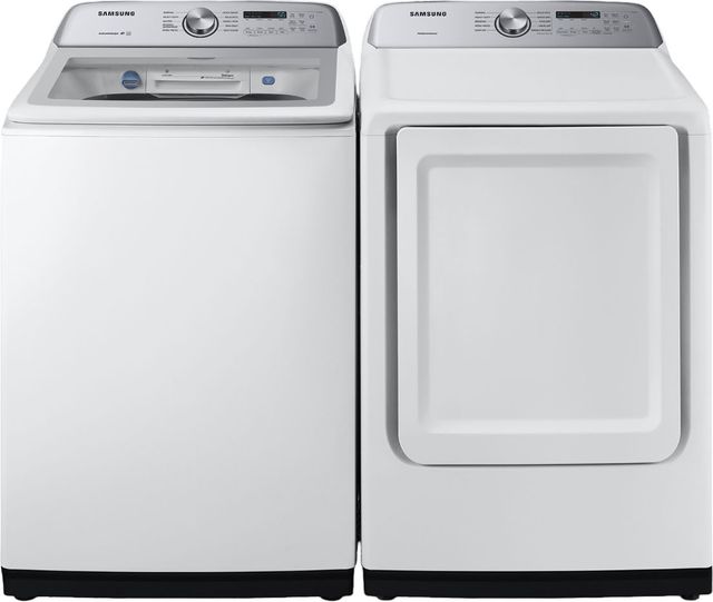 Samsung White Laundry Pair-0