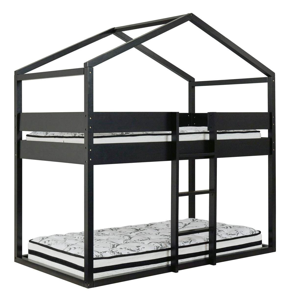 Signature Design by Ashley® Flannibrook Black Twin/Twin Loft Bed