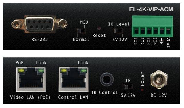 ELAN® 4K UHD Video Over IP Advanced Control Module 0