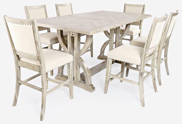 Jofran Inc. Fairview 5 Piece Counter Table Set with Counter Height Table and 4 Counter Stools-0