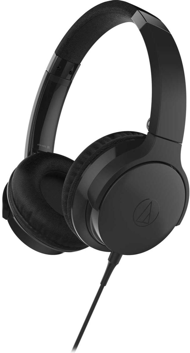 Audio-Technica® SonicFuel® Black On-Ear Headphones