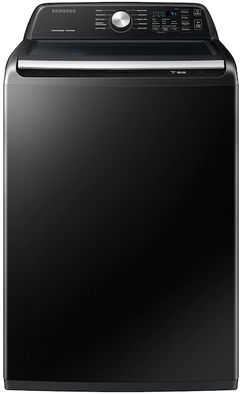 Samsung 4.4 Cu. Ft. Brushed Black Top Load Washer