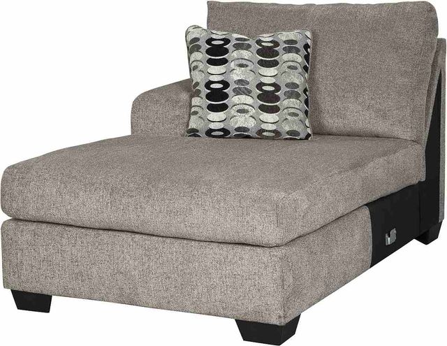 Signature Design by Ashley® Ballinasloe 3-Piece Platinum Right-Arm Facing Sectional with Chaise-3
