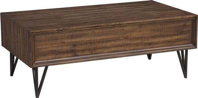 Coast2Coast Home™ Accents by Andy Stein Oxford Distressed Brown Cocktail Table 2