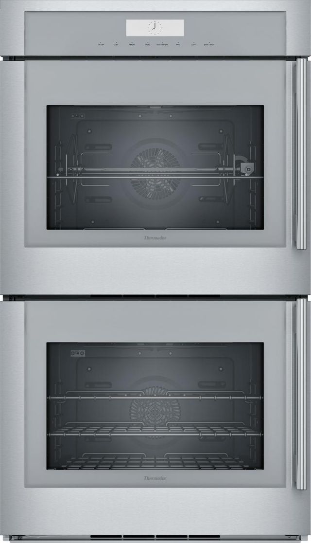 Thermador® Masterpiece® 30" Stainless Steel Double Electric Wall Oven-0