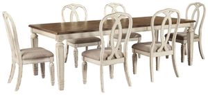 Signature Design by Ashley® Realyn 7-Piece Brown Dining Set