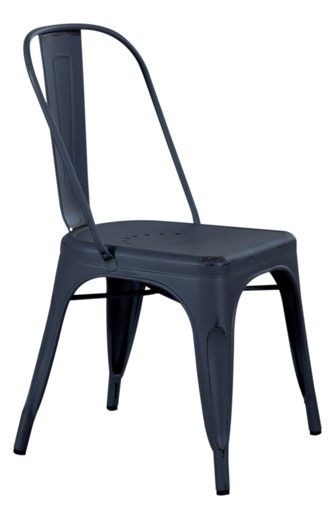 Liberty Vintage Dark Gray Bow Back Side Chair