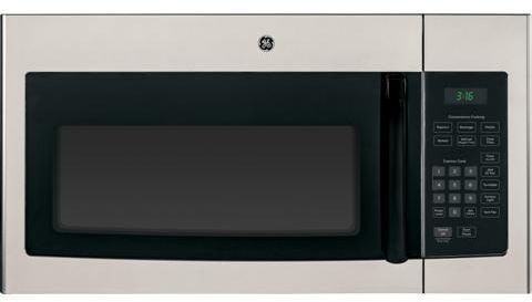 GE® Over The Range Microwave Oven-Metallic Silver 0