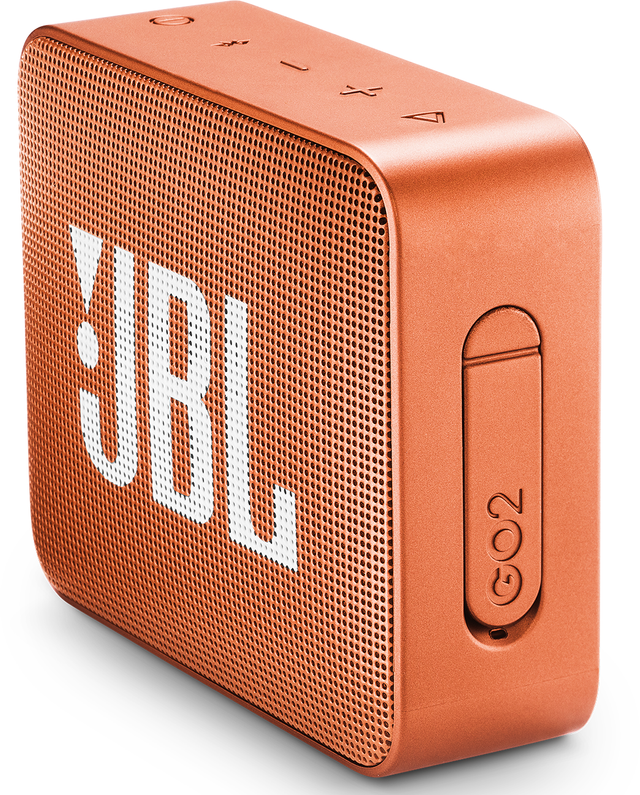 JBL® GO 2 Coral Orange Portable Bluetooth Speaker 1