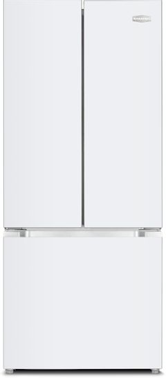 Marathon® 18.0 Cu. Ft. White French Door Refrigerator