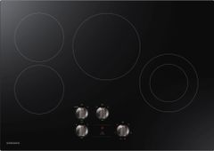 Samsung 30" Black Electric Cooktop