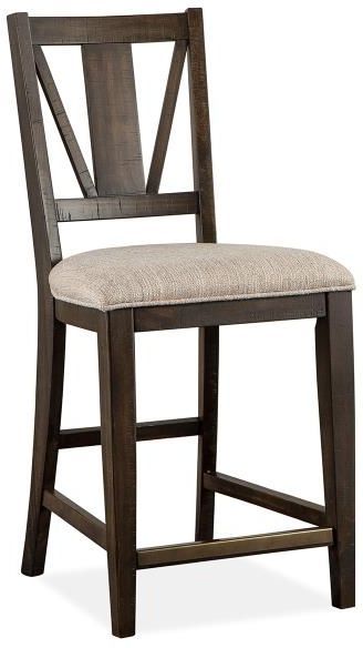 Magnussen Home® Westley Falls Graphite Counter Chair 1