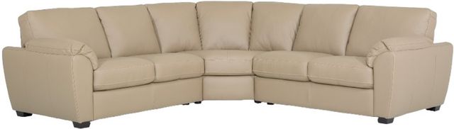 Palliser® Furniture Customizable Lanza 3-Piece Curved Sectional