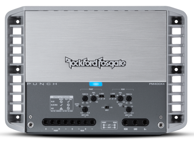 Rockford Fosgate® Punch Marine 400 Watt 4-Channel Amplifier 1