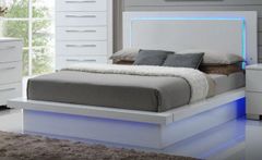 New Classic® Home Furnishings Sapphire Chrome Queen Bed