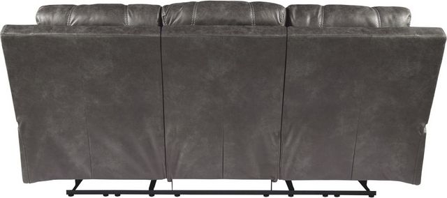 Signature Design by Ashley® Erlangen Midnight Power Reclining Sofa with Adjustable Headrest-2