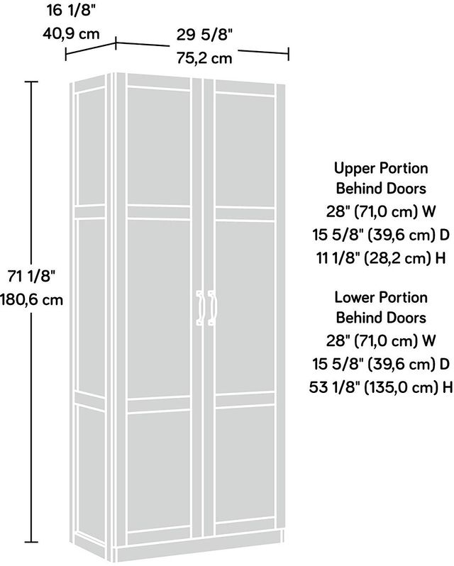 Shop our Wardrobe/Storage Cabinet by Sauder, 420063