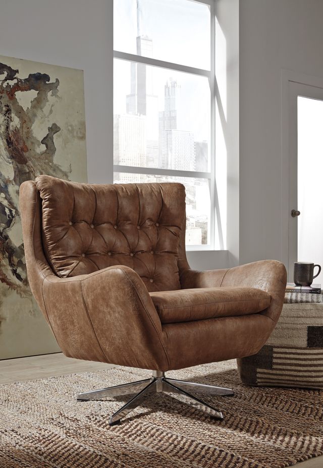 Signature Design By Ashley® Velburg Brown Accent Chair 9