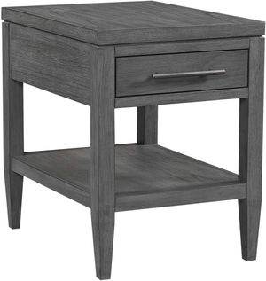 aspenhome® Preston Urbane Grey Chairside Table