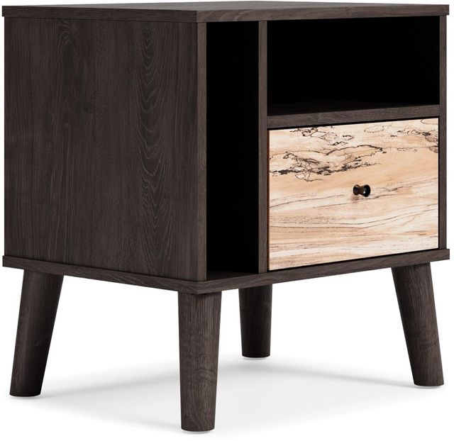 Signature Design by Ashley® Piperton Two-tone Brown/Black Nightstand