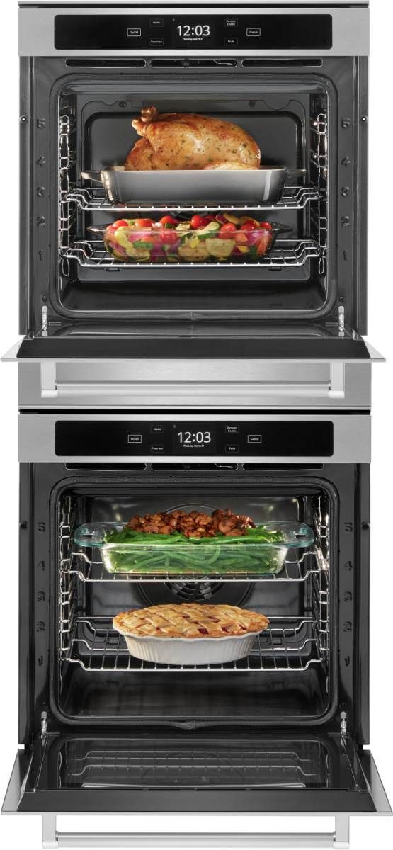 KitchenAid® 24" FingerPrint Resistant Stainless Steel Double Electric Wall Oven 5