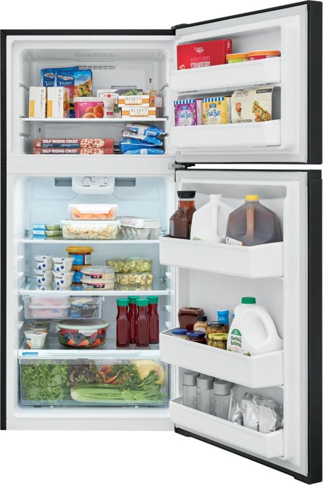 Frigidaire® 13.9 Cu. Ft. Black Top Freezer Refrigerator 3