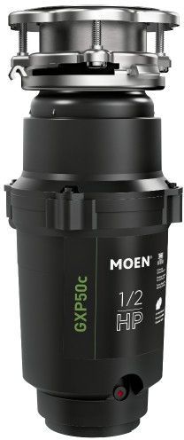 Moen® GX PRO Series 0.5 HP Continuous Feed Black Garbage Disposal