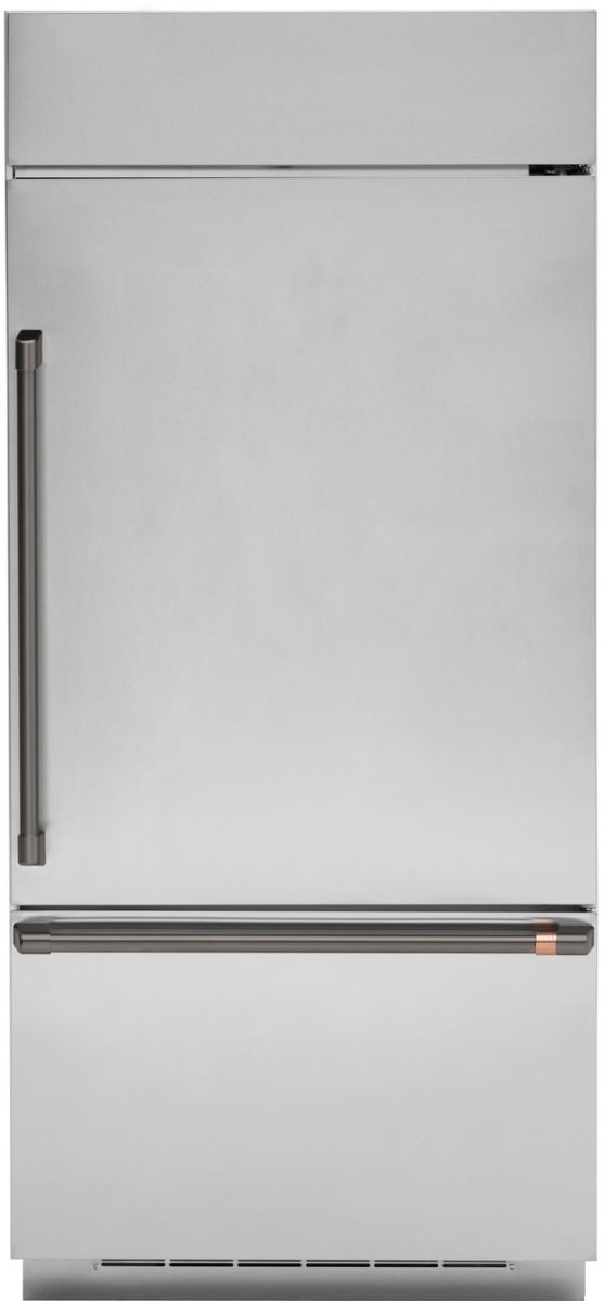 Café™ 36" Brushed Black Refrigeration Handle Kit 1
