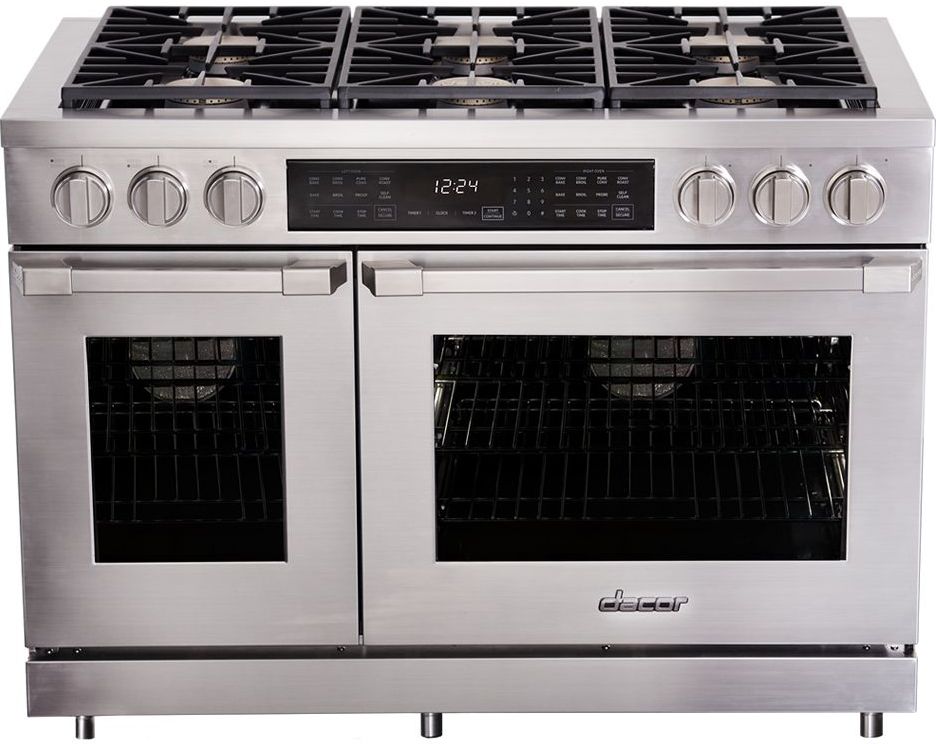 Dacor® Professional 48" Stainless Steel Dual Fuel Pro Range