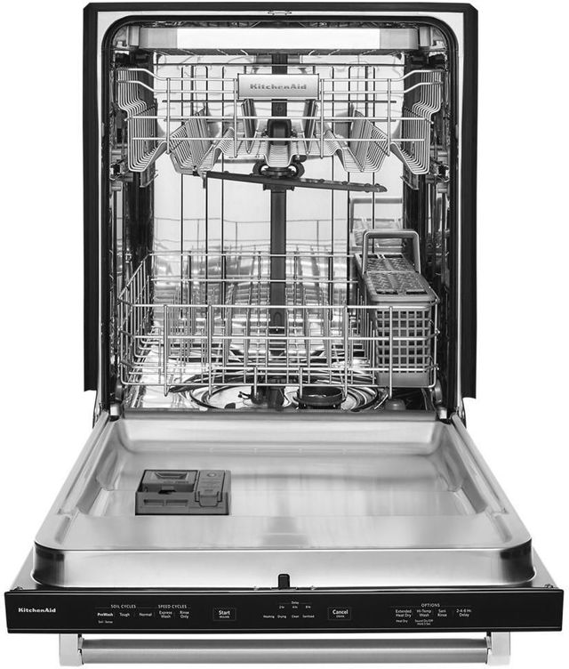 USED KitchenAid® 24" Built In Dishwasher-PrintShield Stainless Steel-1