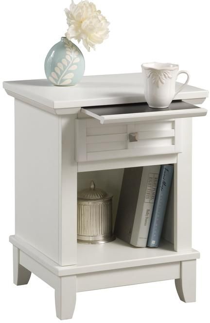 homestyles® Arts & Crafts Off-White Nightstand-0