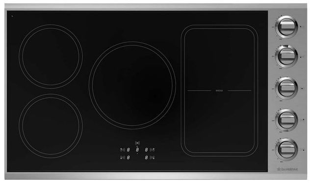 BlueStar® 36" Stainless Steel Frame Induction Cooktop-0