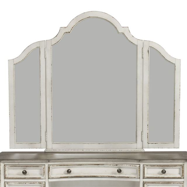 Liberty Furniture Magnolia Manor Antique White Vanity Mirror-0