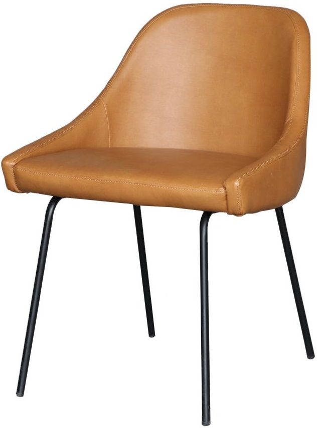 Moe's Home Collections Blaze Tan Dining Chair 2