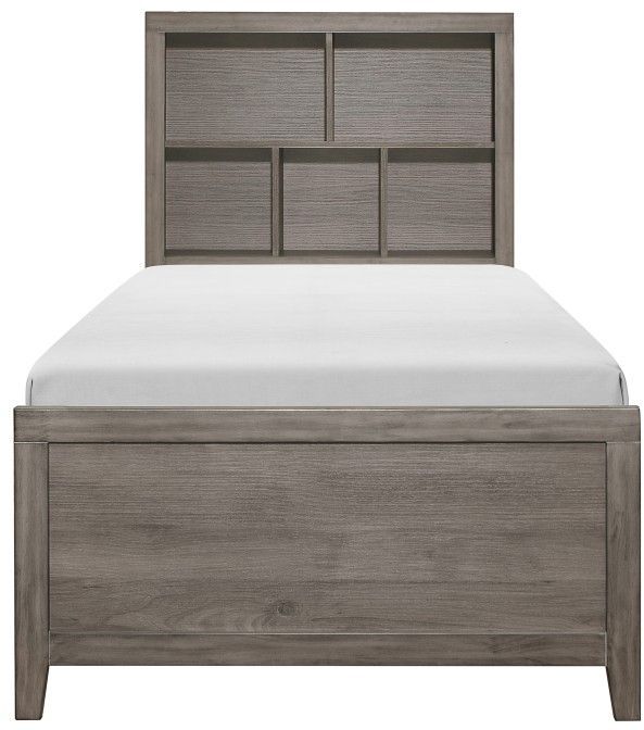 Homelegance® Woodrow Gray Twin Platform Youth Bed
