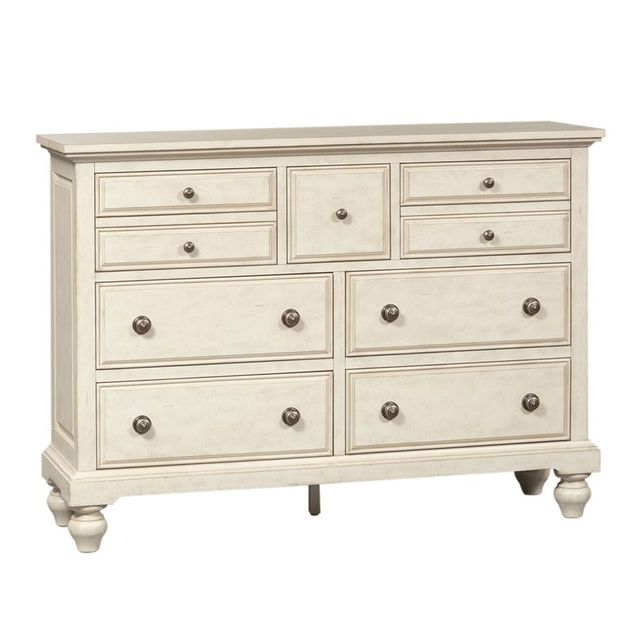 Liberty Furniture High Country Antique White Dresser 7
