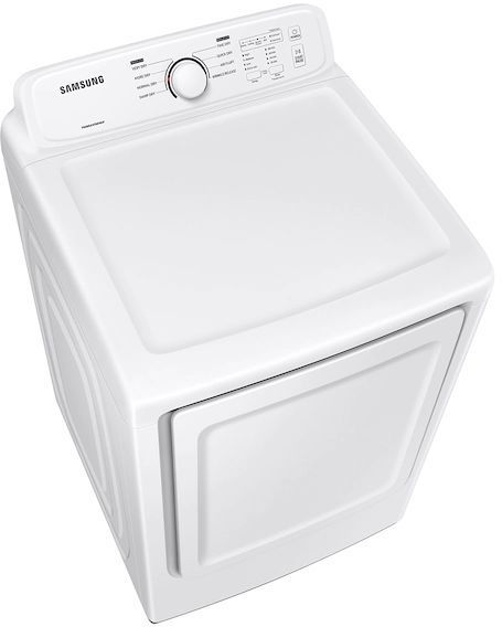Samsung 7.2 Cu. Ft. White Front Load Electric Dryer-3