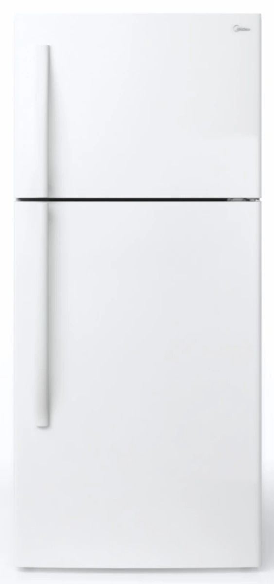 Midea® 18.0 Cu. Ft. White Top Freezer Refrigerator