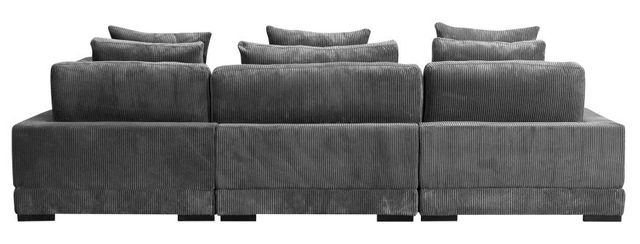 Moe's Home Collection Tumble Classic L Charcoal Modular Sectional 2