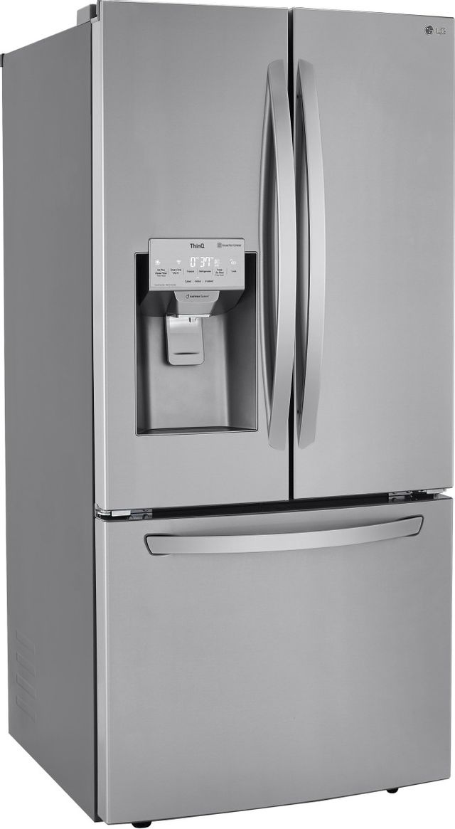 LG 24.5 Cu. Ft. PrintProof™ Stainless Steel French Door Refrigerator-3