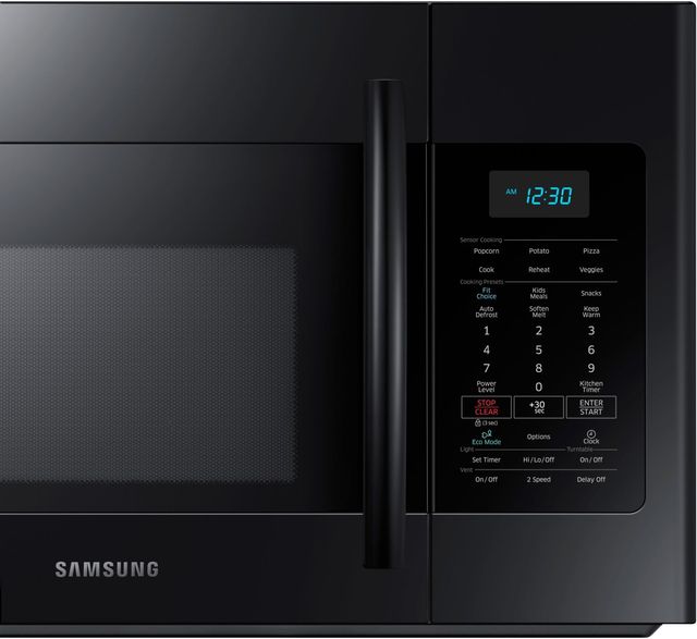 Samsung 1.7 Cu. Ft. Black Over The Range Microwave 4