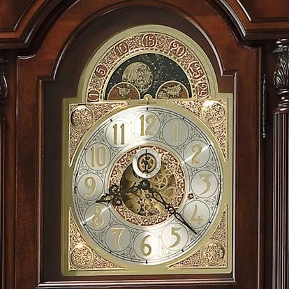 Howard Miller® Winterhalder II Windsor Cherry Grandfather Clock 2