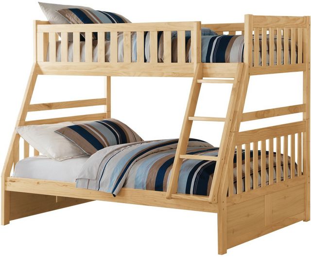 Homelegance® Bartly Natural Pine Twin/Full Bunk Bed