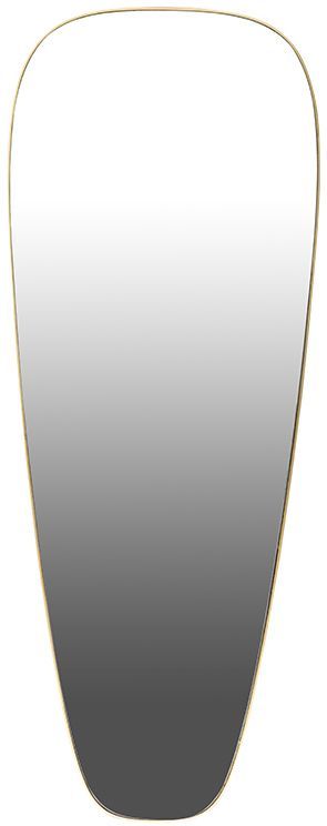 A & B Home Gold Trim Wall Mirror-0